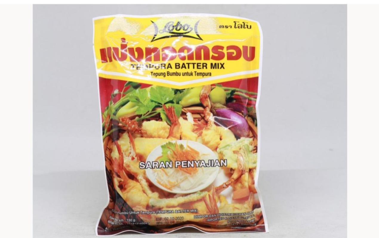 Jual LOBO TEMPURA BUTTER MIX 150 GR di Seller Papaya Fresh Gallery