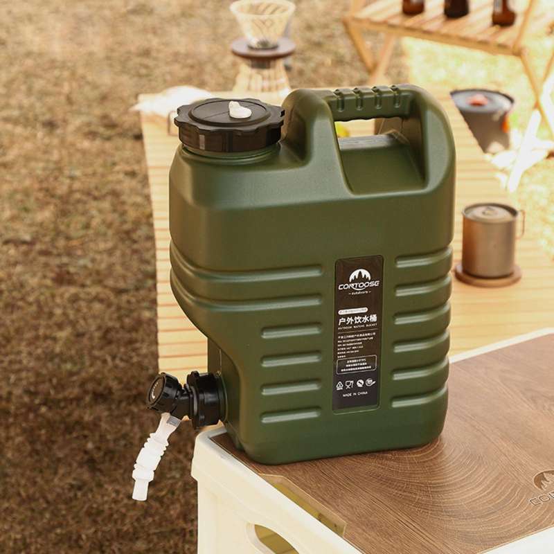 Promo Large Outdoor Water Container Water Jug Hiking Drinking Bucket