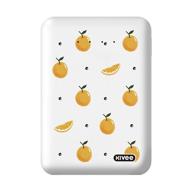 Jual KIVEE KV-PT605J Orange Mini Portable Powerbank [10000