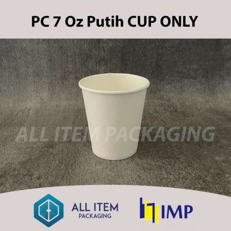 Jual Paper Cup 7 Oz Hot / 210ml / Gelas Kertas @50 Pcs CUP SAJA di ...