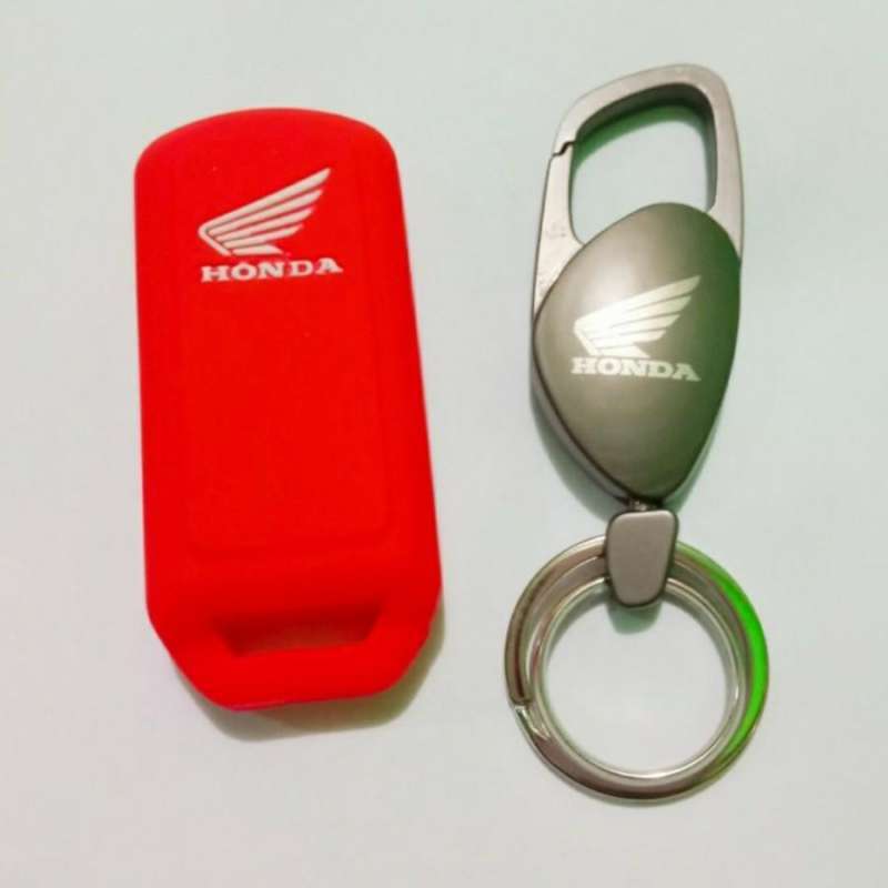 Jual Cover Remot Keyles Smart Key Honda Pcx 160+ Gantungan di Seller ...