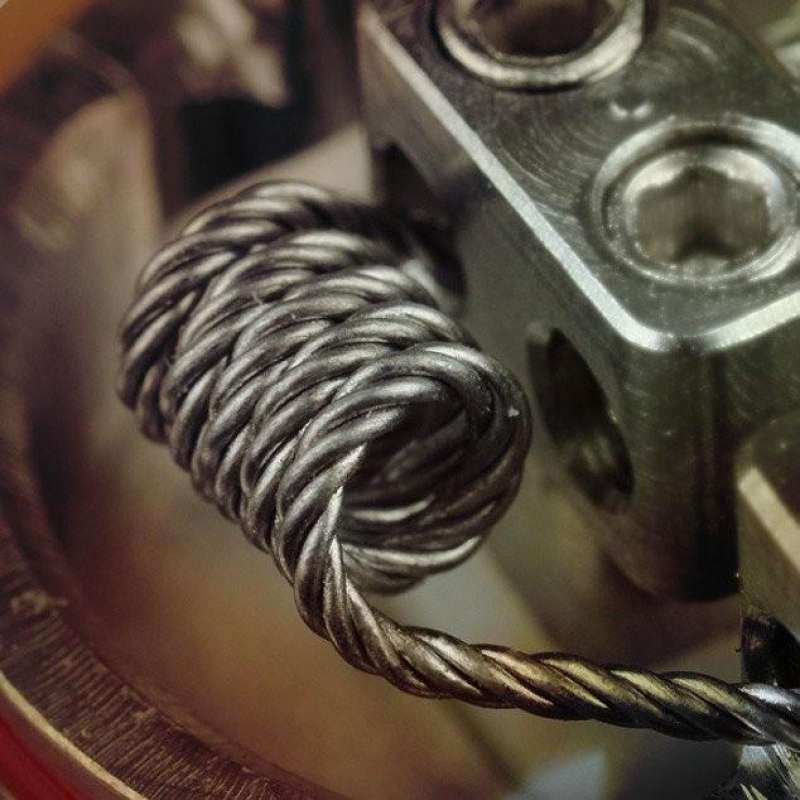 Jual QUAD TWISTED WIRE TC SS 316 / 316L / SS316L / VAPING COIL di