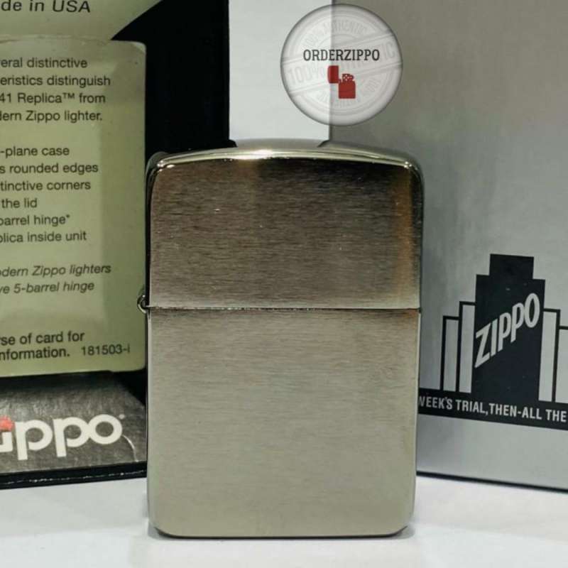 Jual Zippo Original Replica 1941 Black Ice 24096 di Seller OrderZippo Original Pakulonan Barat
