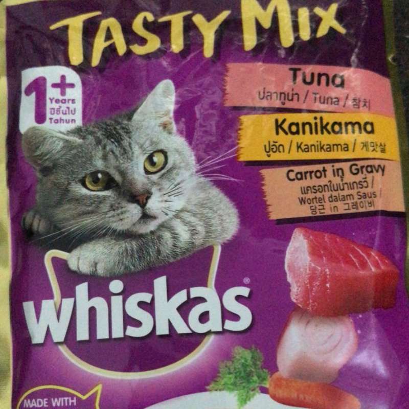 Jual Whiskas Tasty Mix Makanan Basah untuk Kucing di Seller Jojo Pet