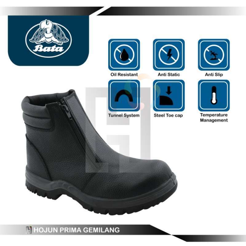Jual Safety Shoes / Sepatu safety Kulit Bata Jurong di Seller Taylaa