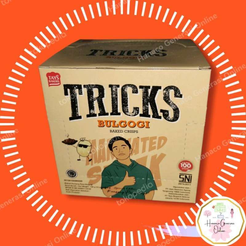 Jual Biskuit Kentang Tricks Rasa Bulgogi @15Gr X 10 Rasa Favorit ...