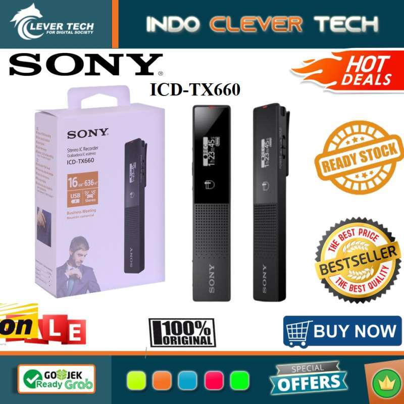 Jual Sony ICDTX660 Voice Recorder di Seller Clever Tech Cipete Utara