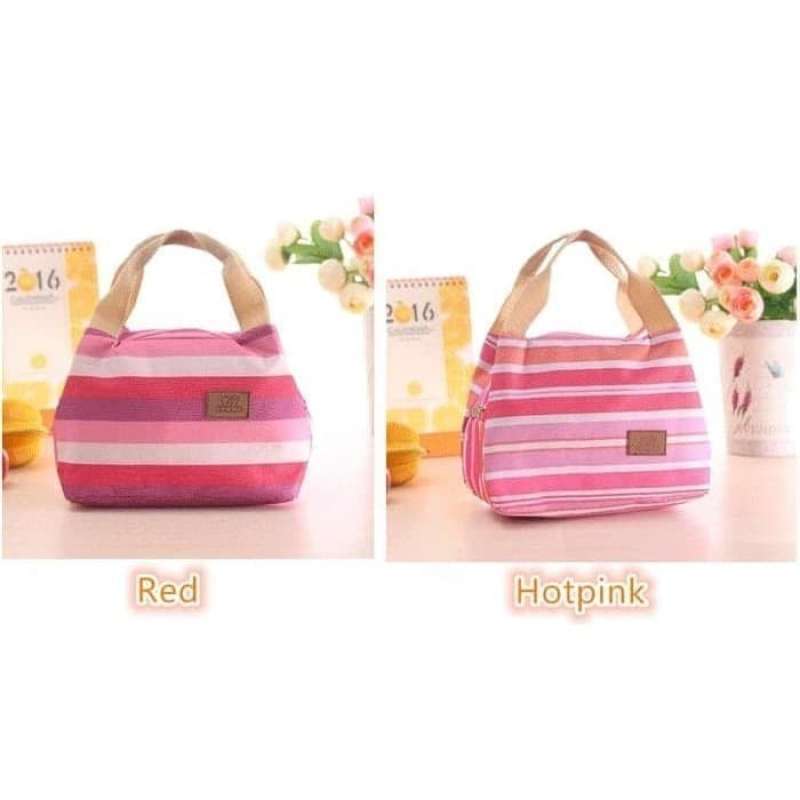 Jual TAS BEKAL MINI COOLER BAG KECIL POUCH ASI THERMAL LUNCH POUCH FASHION di Seller Rainbow id