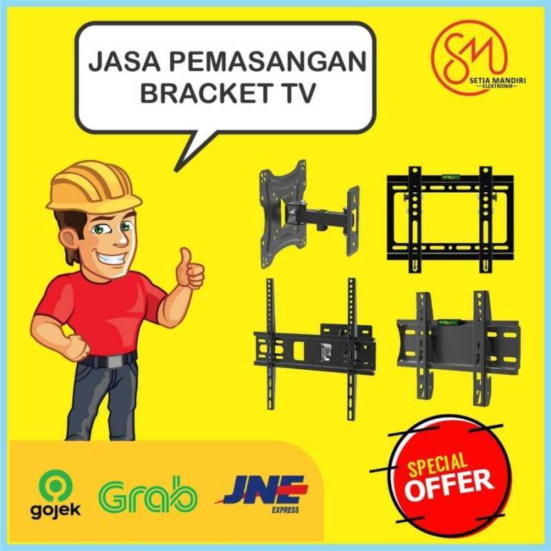 Jual Pemasangan Instalasi Bracket Tv 24 43 Inch Di Seller Setia
