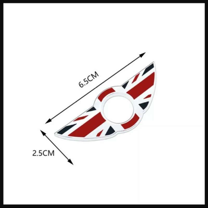 Jual MINI COOPER CAR DOOR SET PIN LOCK COVER UNION JACK CLUBMAN