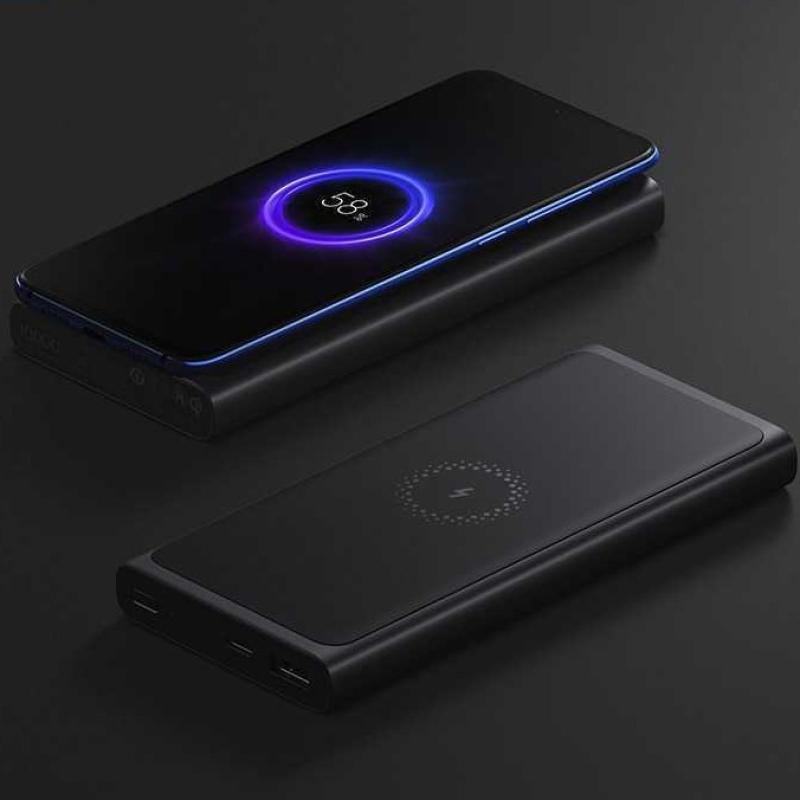 Jual Xiaomi Qi Wireless Charging Power Bank Type C 10000mAh (Replika 1
