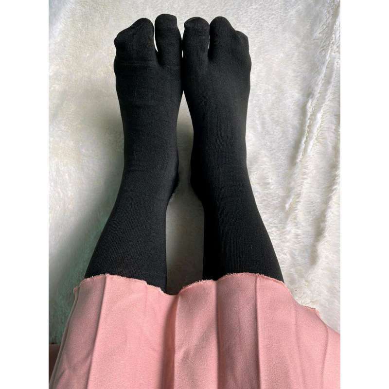 Jual Kaoskaki jempol muslimah polos warna spandek (1kg-50pcs) di Seller