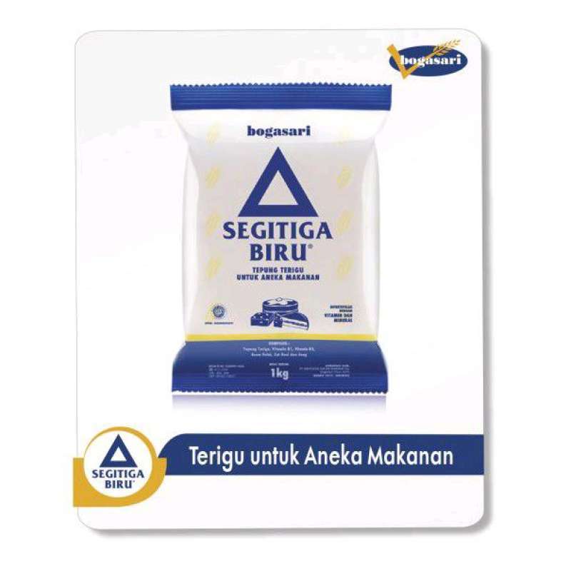 Jual SEGITIGA BIRU Tepung Segitiga Biru [1KG] di Seller Toko Numnum Ada ...