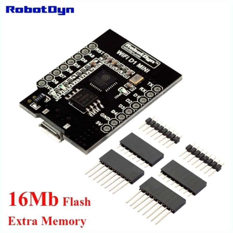 Jual New Esp8266 Wemos D1 Mini 16Mb Flash Extra Memory Wifi Dev Board ...