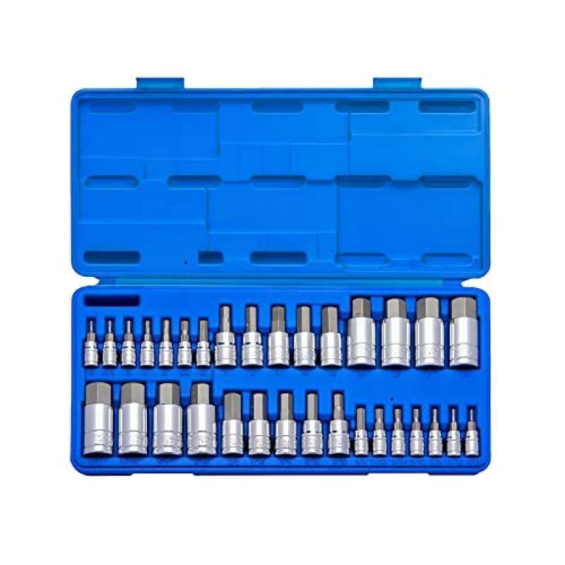 Promo NEIKO 10288A Allen Hex Bit Socket Set 32 Piece SAE And Metric promo-neiko-10288a-allen-hex-bit-socket-set-32-piece-sae-and-metric