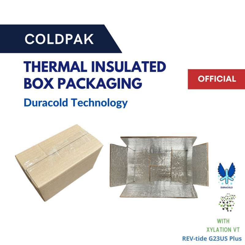 Promo Coldpak Thermal Insulated Box Tahan Dingin Packaging Frozen Food