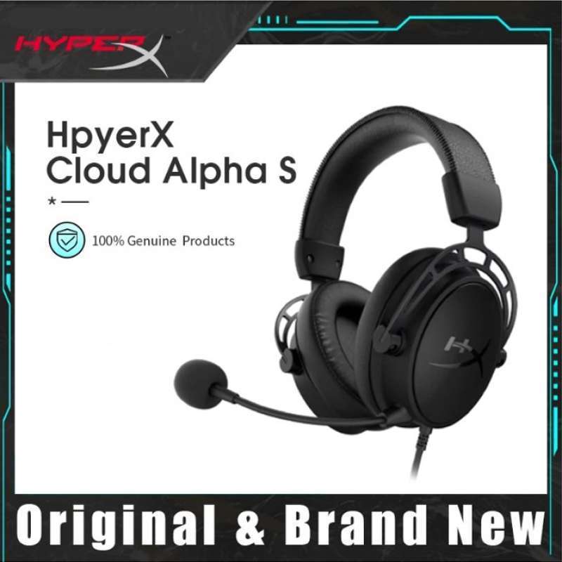 Jual HyperX Cloud Alpha S 7.1 Sound Gaming Headset Headphone Hyper X di