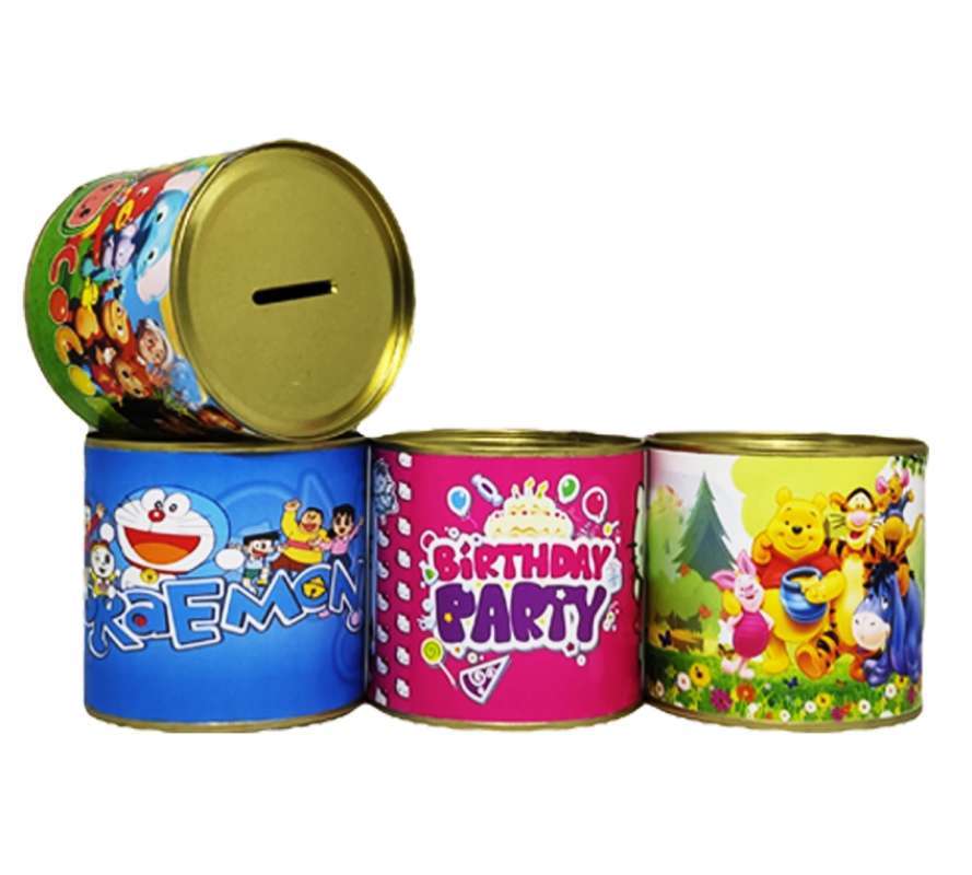 Jual Souvenir Ulang Tahun Celengan Kartun / Celengan Ultah Karakter