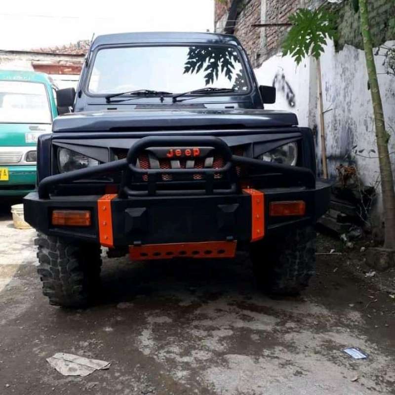 Jual grill suzuki jimny katana lampu bulat dan kotak angry bird di