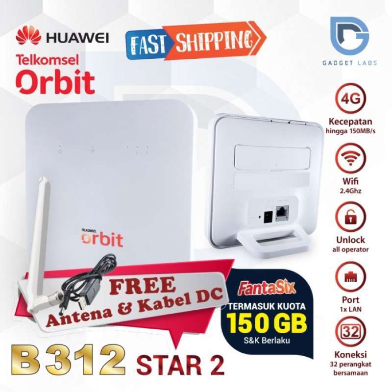Promo Home Router Wifi Huawei B312 4G Lte Modem Mifi Unlock All ...