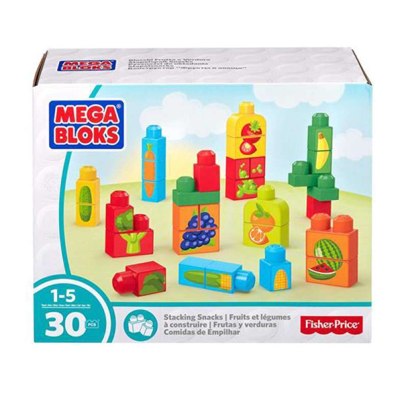 Promo Mega Bloks Stacking Snack & Friuts Diskon 11% di Seller Stefanie ...