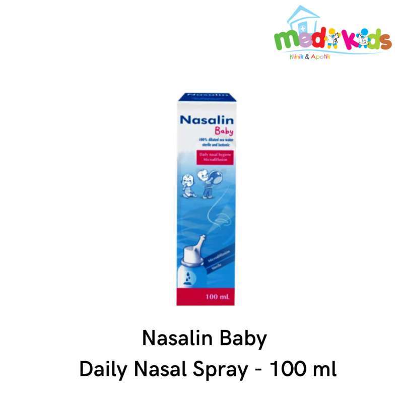 Jual Nasalin Baby Daily Nasal Spray 100ml Semprot Hidung Tersumbat Bayi