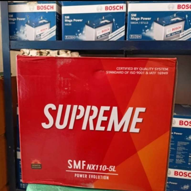 Jual AKI BATERAI KERING SUPREME MF 80D26L/NX110-5L INNOVA DIESEL
