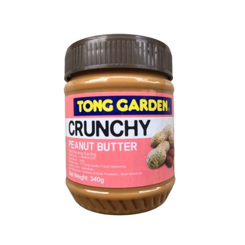 Jual TONG GARDEN CRUNCHY PEANUT BUTTER 340 GR di Seller FRESTIVE