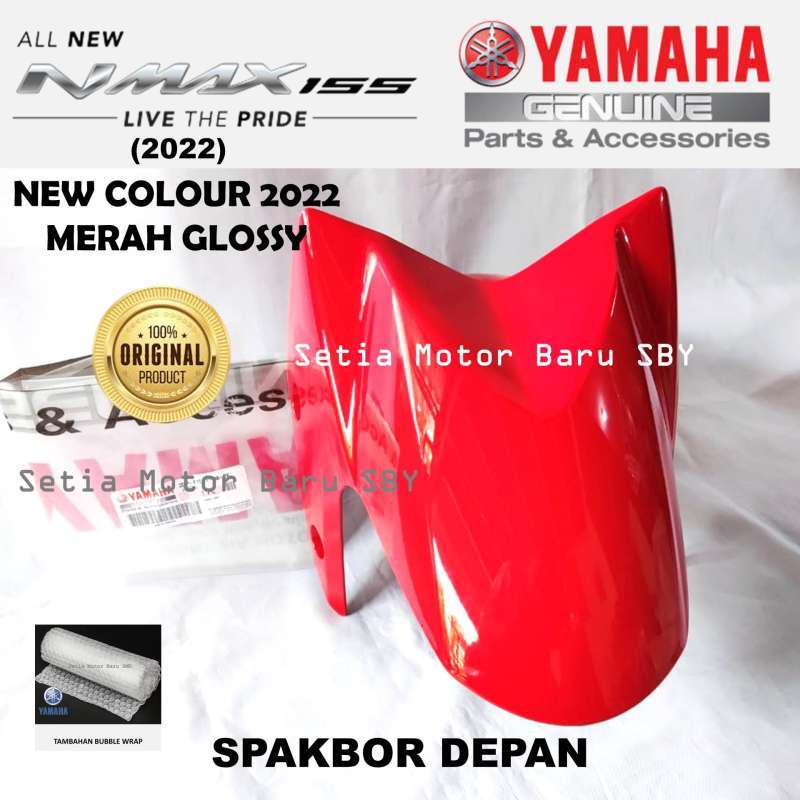 Promo Fender Front Spakbor Depan Merah Glossy All New Nmax N Max 2022