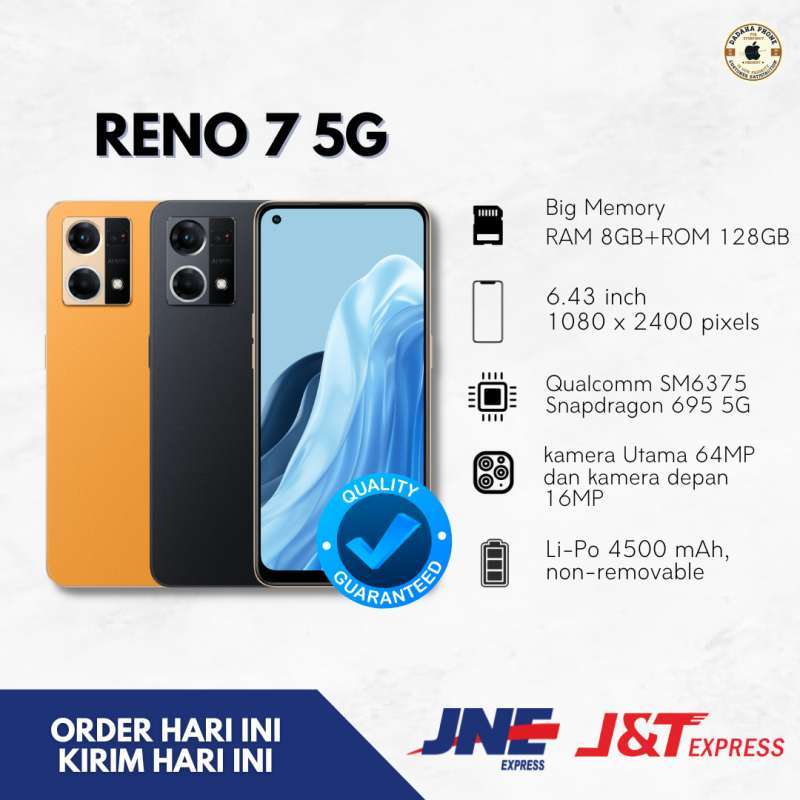 Hp Reno 7 Jual Hp Oppo New 7 Spesifikasi Original, Murah & Diskon Harga Februari ...