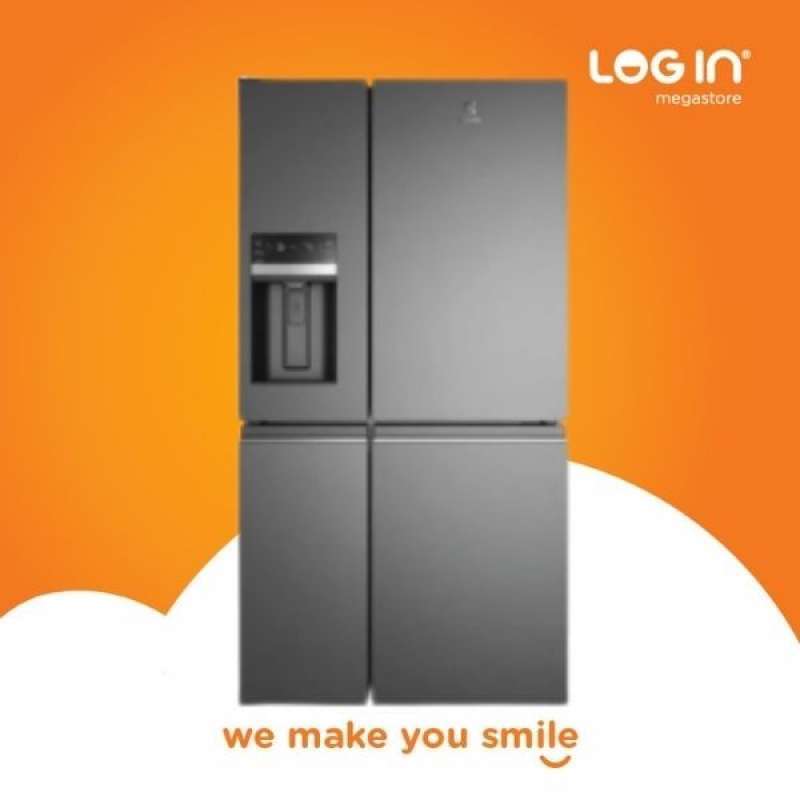 Jual Electrolux Kulkas Side By Side 4 Pintu EQE6879AB 609 L di Seller