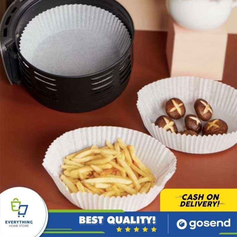 Promo Air Fryer Paper Cup Tray Kertas Tatakan Airfryer Panggang