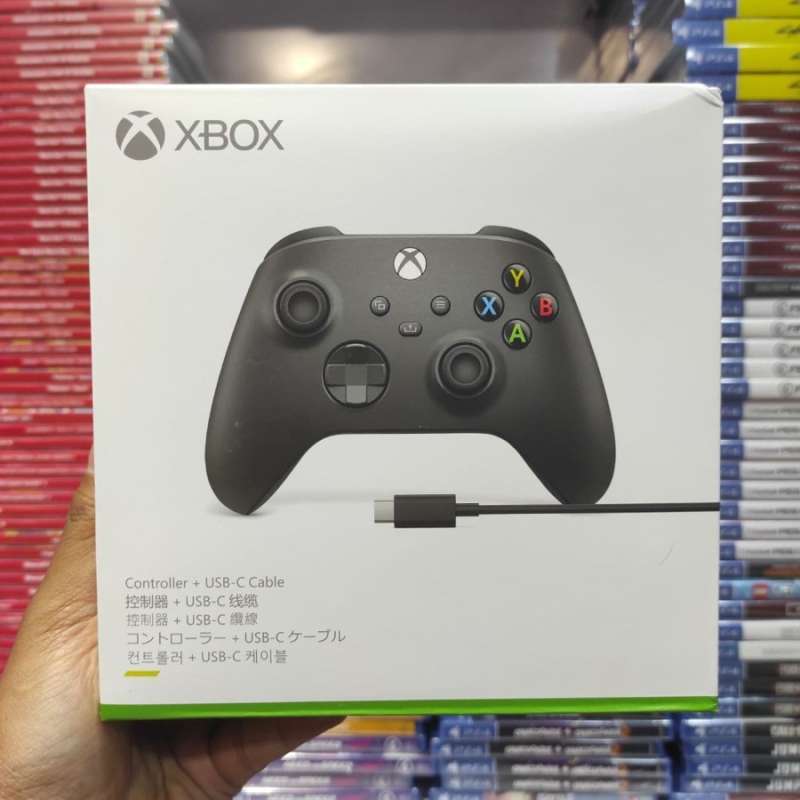 Jual Stick Xbox Series X S Xbox One Wireless Controller + USB Type C di