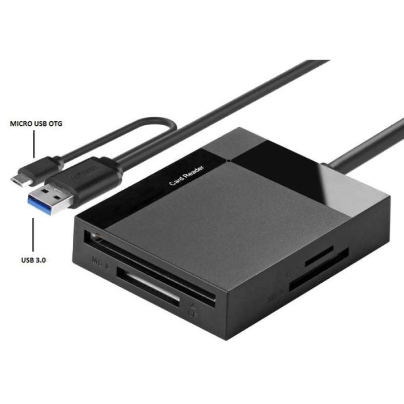 Jual UGREEN USB 3.0 Card Reader 5gbps Read 4cards simultaneously with