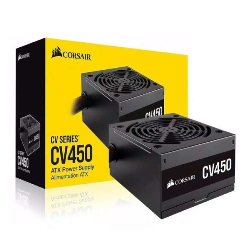 Fuente de poder Corsair CV450 / 80 Plus Bronze / 450W - CP-9020209-NA