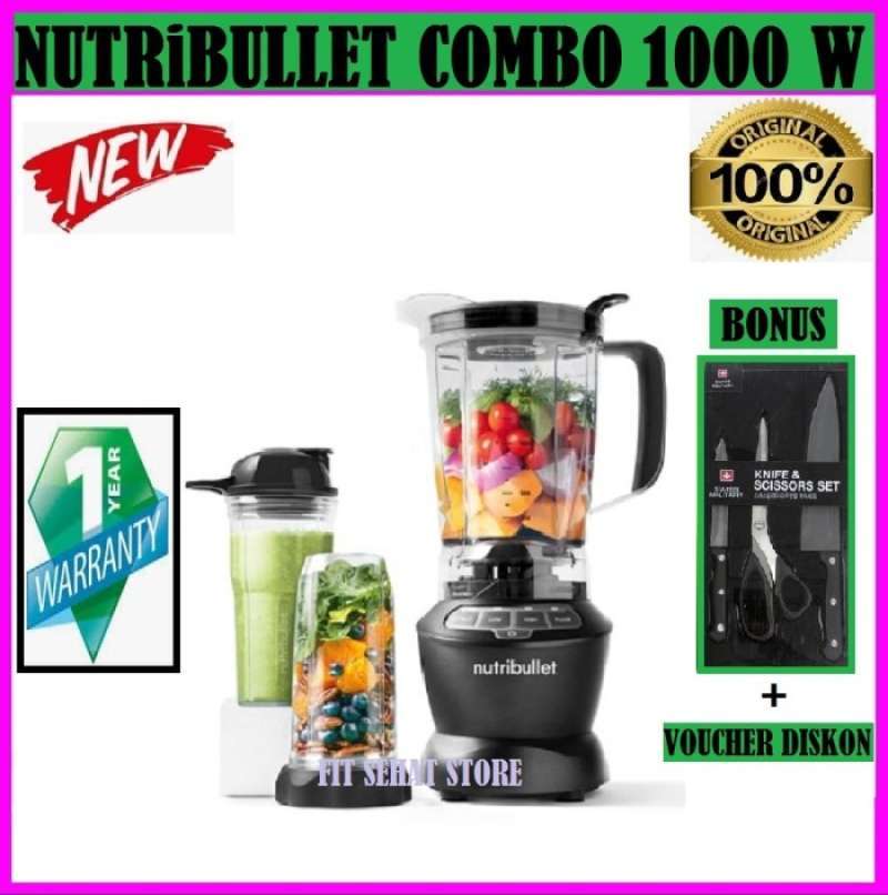 Jual Nutribullet Blender Combo 1000W 7 Pc Dark Grey Nutrition Extractor