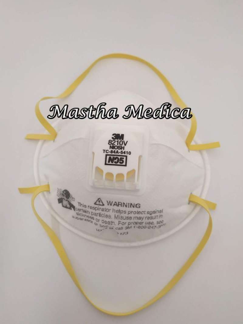 Promo Masker N95 8210v Dust Mask 3m Particulate Respirator Satuan