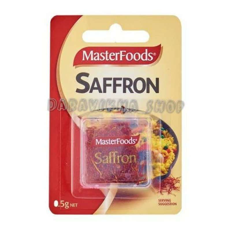 Jual Masterfoods Saffron Seasoning 0.5g / Materfoods Bumbu Saffron di
