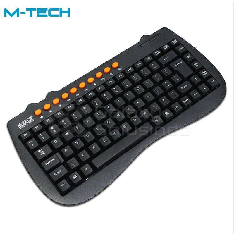 Promo MTech MTK 02 Mini Multimedia Keyboard Diskon 4 di Seller Galaxy