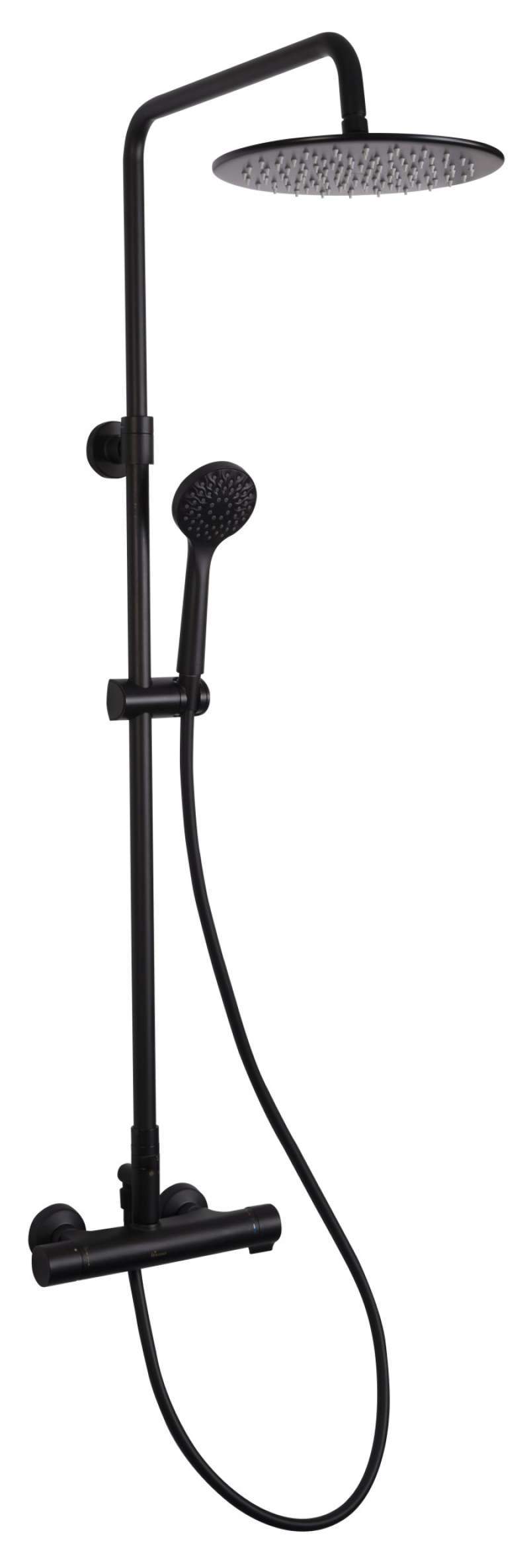 Promo Wasser Wall Mounted Shower Column System Ess-x333 Black Diskon 22 ...
