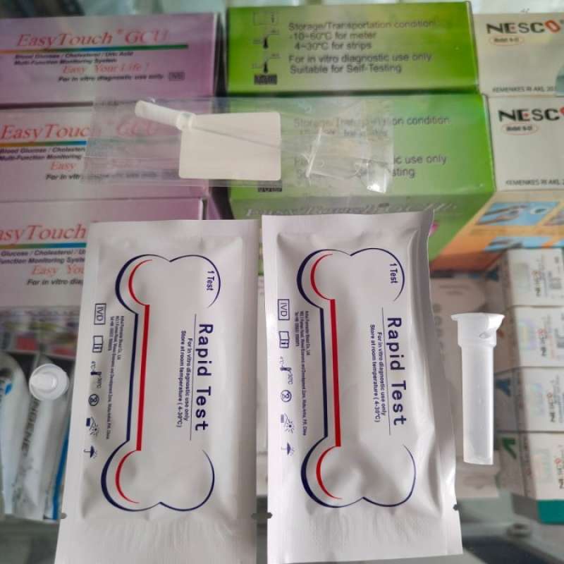 Jual alat test antigen air liur di Seller Fayra Store Cengkareng