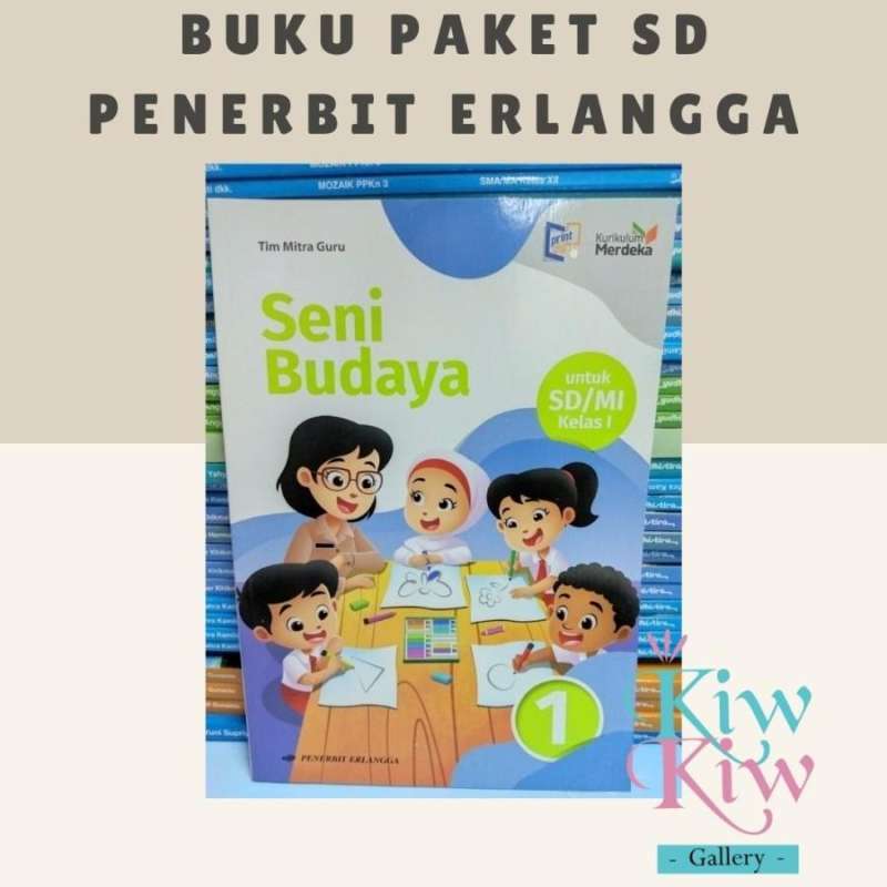 Jual Buku Seni Budaya Kelas 1 SD/MI Kurikulum Merdeka Erlangga di