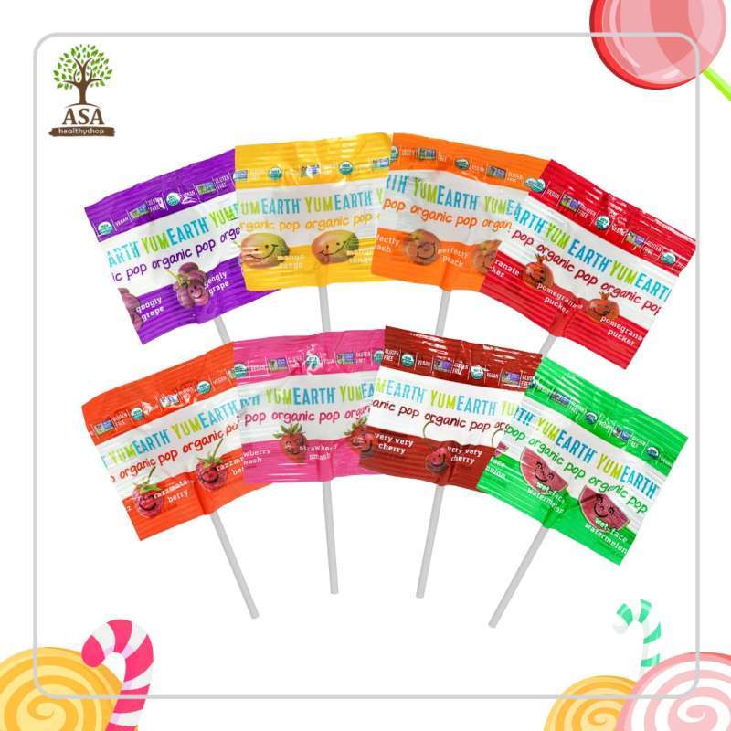 Promo Yum Earth Organic Pops Sachet Diskon 3 di Seller ASA
