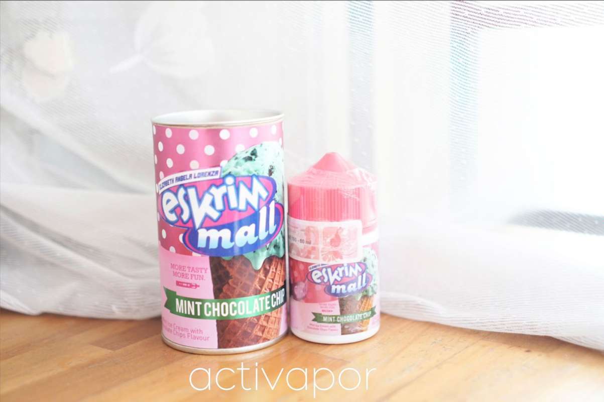 Jual Es Krim Mall V1 3mg 6mg Mint Chocolate Chip 60ml Liquid Vape