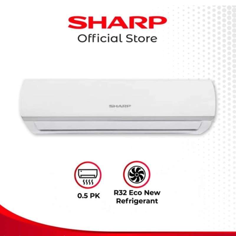 Jual SHARP AC Standard 1/2 PK AH-A5ZCYN [Indoor + Outdoor Unit Only] di ...
