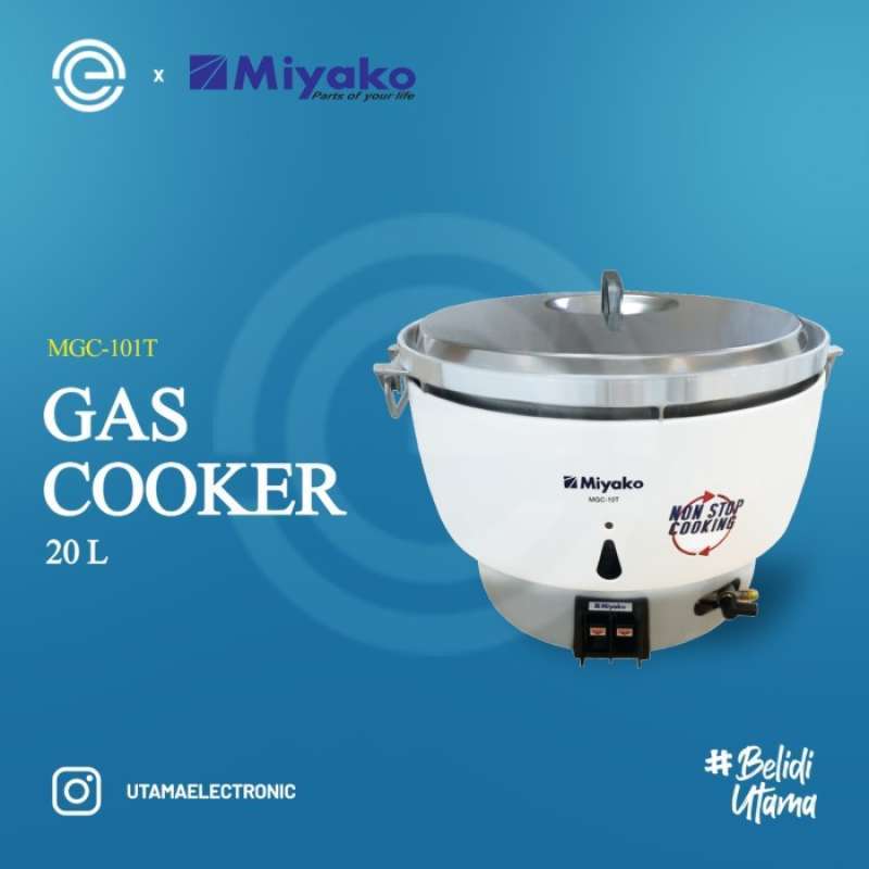 Jual MIYAKO Rice Cooker Gas 20 Liter MGC10T di Seller HaveArt Kapuk