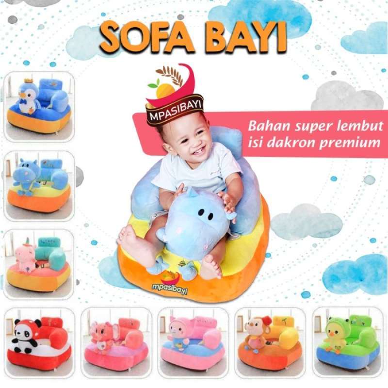 Promo Sofa bayi katun lucu untuk belajar duduk kualitas impor Diskon 4 di Seller Dheya Mandiri