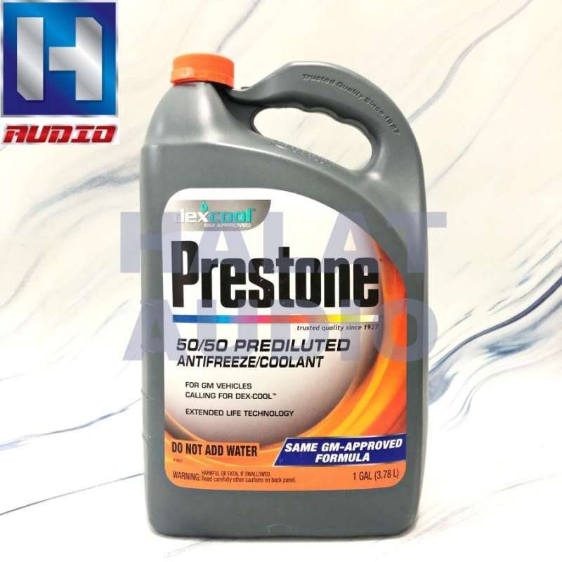 Jual Air Radiator Prestone Dexcool 50/50 Prediluted Antifreeze/coolant