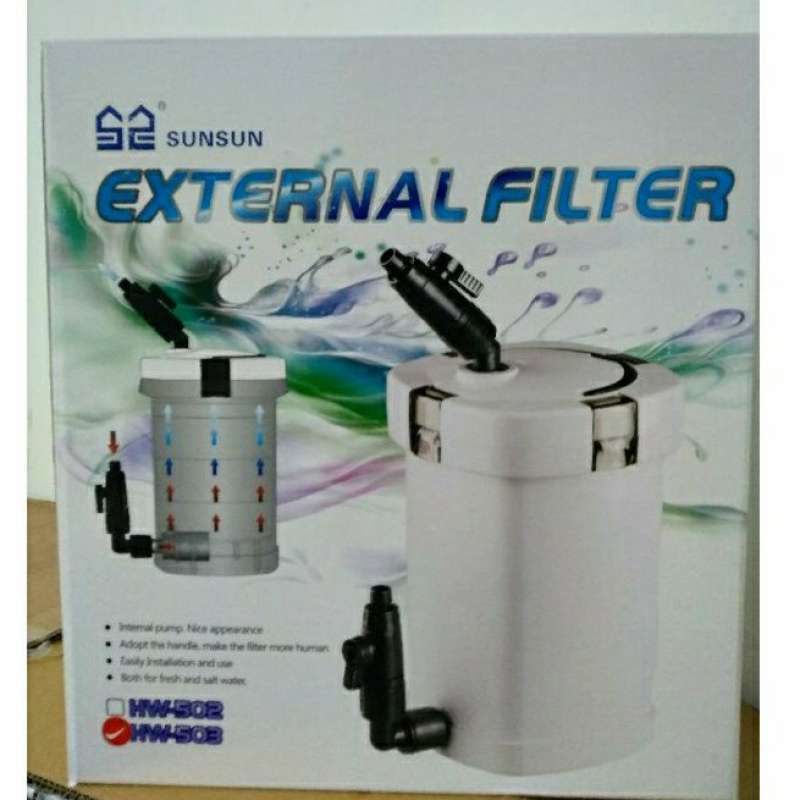 Promo Free Ongkir External Filter Canister Sunsun Hw-503 Diskon 26% di ...