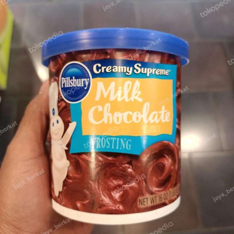 Jual Pillsbury Frosting Milk Chocolate 453Gr di Seller jaya_berkat